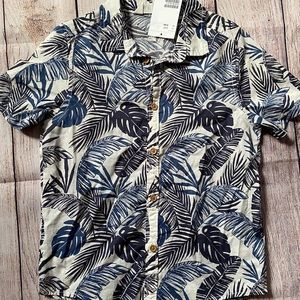 Boys  tropical button down